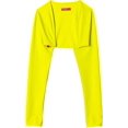 thumbnail image 1 of LoonWear 2025 Latest Model 女士骑行服 - Bolero Light Shrug UPF 50+ 袖套 防晒服 骑行服 霓虹黄 小号, 1 of 4