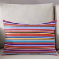 thumbnail image 3 of Throw Pillow Cover, Pillowcase Protectors with Zipper, Breathable Decorative Lumbar Pillow Case Cover, Pillow Shams for Couch Sofa 12x20Inch, 3 of 7