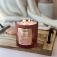 thumbnail image 4 of Better Homes & Gardens Cable Knit & Cashmere Scented 2-Wick Metallic Ombre Jar Candle 12oz, 4 of 5