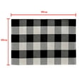 thumbnail image 2 of Boovnll Door Mat Outside Entrance, Soft Absorbent Catch Mud Kitchen Bathroom Plaid Rugs Checkered Rug Door Mat Rug, Front Door Mat Outside Entrance, Door Mat, 2 of 2