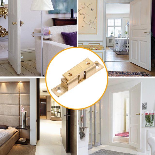 unbranded 1Jgo Perno De Bola Para Puertas De Muebles En Dorado Resistente Y Ajustable Para Gabinetes