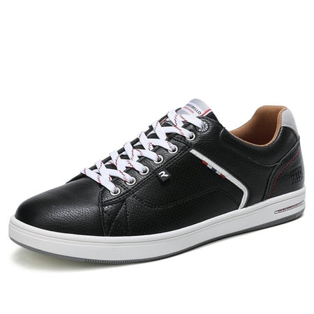 

Men Casual Shoes Breathable Sneakers Lace-up Low Top Shoes 10.5