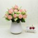 thumbnail image 2 of Crisantemo artificial, ramo de hortensias, decoración del hogar y del hotel, arreglo floral., 2 of 2