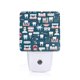 thumbnail image 1 of Balery Dental Luz Nocturna LED con Sensor Automático, Enchufe con Sensor Crepuscular, Luz Suave de 0.5W para Dormitorio, Pasillo, Baño-US, 1 of 7
