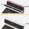 thumbnail image 7 of SpaceAid 30" Bamboo Magnetic Stove Top Shelf Organizer, Kitchen Storage Rack for Stove, White, 7 of 7