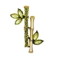 thumbnail image 2 of Naierhg Badge Cute Rust-proof Silver Bamboo Jewelry Brooch for Lady, 2 of 8