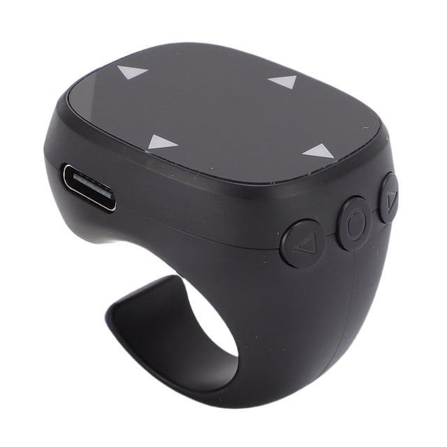 Camera Remote Control Ring BT Wireless Remote Control Ring, Touch Smart Mouse for Phone Tablet Camera, Page Turner with Touchpad, for Wireless Control