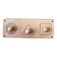 thumbnail image 2 of Milaget Busy Board DIY Accessories Material Early Educational Teaching Props Basic Skill Shape Matching, 2 of 9