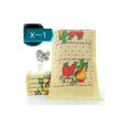 thumbnail image 4 of Juego de 12 toallas de cocina con estampado de flecos, color blanco y amarillo, 4 of 5