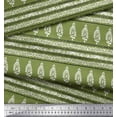 thumbnail image 2 of Soimoi Poly Georgette Fabric Stripe,Swirl & Floral Block Decor Fabric Printed Yard 42 Inch Wide, 2 of 2