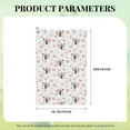 thumbnail image 4 of Lsque Heart Panda Premium Golf Towel - Ultra Absorbent and Quick Drying Microfiber Towel with Carabiner - Gift for Men -24" X 16", 4 of 8
