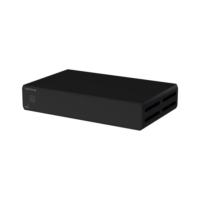 TOPPING B100 Mono Block Power Amplifier - 100W Output,151dB SNR/DNR, Balanced/Single-Ended Inputs, 3 Gain Modes, 12V Trigger