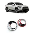 thumbnail image 4 of Cubierta de luz antiniebla delantera YONGSHENG para Toyota Corolla Cross ABS 2021 2022 cromada, 4 of 5