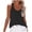 A-Black519, variant on XIAONU Women's Basic Solid Tee Sleeveless Scoop Neck Loose Fit Lightweight Casual Daily Wear Tank Tops