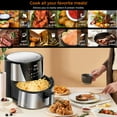 thumbnail image 5 of Open Box -Ultima Cosa Presto Luxe Grande Airfryer - 8L/8.5 Qt - Stainless Steel , 5 of 5