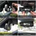 thumbnail image 4 of Interior Rearview Mirrors, Universal Panoramic Car Rear View Mirror Accessories, Wide Angle Reduce Blind Spot Effectively for Car, Jeep, Truck, Motorcycle, Tractor, ARB, ATV, SUV, RV, 4 of 5