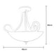 thumbnail image 4 of Candil de Techo LUZ IDEAL Herrería Chocolate Capuchino TB, 4 of 4