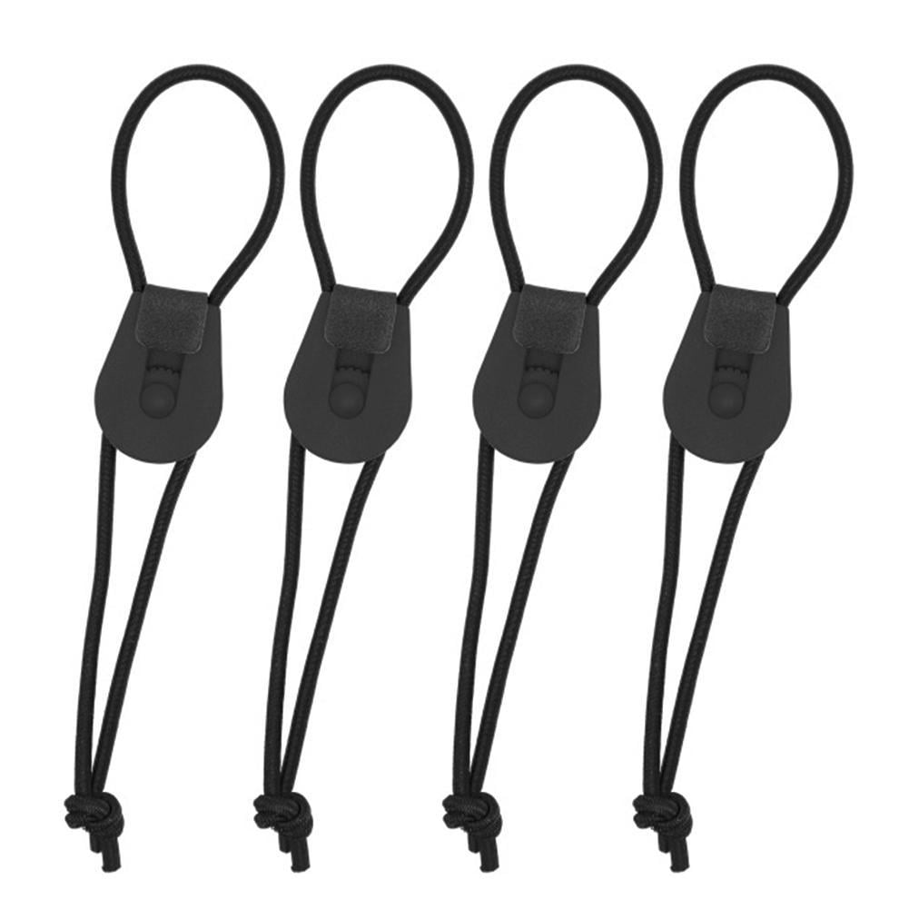 4PCS Quick Rod Tie Strap Angelrute Bungee Leash Pole Ultimate Ties Organizer