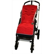 Tivoli Couture CL MFSL -Ruby Classic Luxury Memory Foam Stroller Liner, Ruby Red