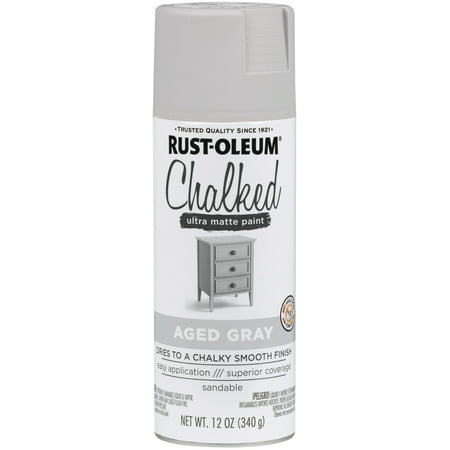 paint chalked 12oz oleum rust aged matte spray gray