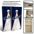 thumbnail image 4 of Skips Garage Detroit Triangle Baseball Cornhole Boards - Includes Wraps or Boards plus More Include Hole Lights Board Wraps Only, 4 of 6