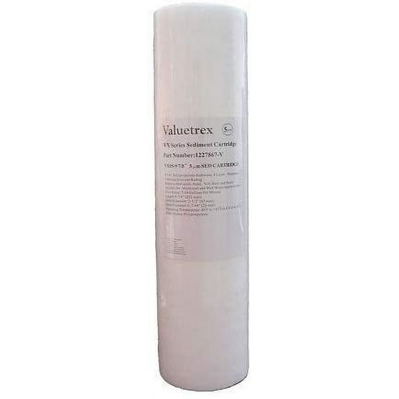 Valuetrex (1227865-V) 9-7/8"x2.5" VX01 1 Micron Sediment Filter