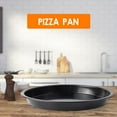thumbnail image 3 of Sartén para Hornear de Cocina, Forma Redonda, Sartenes de Acero Antiadherentes para Pasteles, Sartén para Pizza, Bandeja de Acero Al Carbono pulgadas Baoblaze Bandeja para hornear, 3 of 7