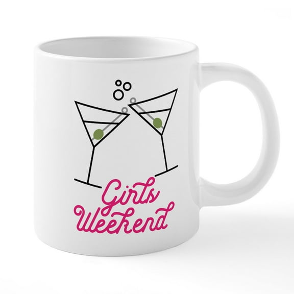 CafePress - Girls Weekend - 20 Oz White Ceramic Mega Mug