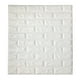 thumbnail image 2 of Papel tapiz 3D Etiqueta de pared de ladrillo Espuma TV Calcomanía de fondo Autoadhesivo Peel adhesivo, 10 piezas, Blanco sidaley HA002452-17, 2 of 6