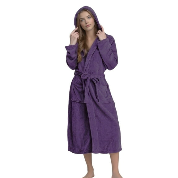 TANYSU Women's Sleepwear Night-robe Long Sleeve Bath Robe Pajama Comfortable Wear For Everyday Home Relaxation Soft Breathable Solid Color Robes Trendy