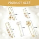 thumbnail image 2 of 15 Piezas Clips de SuéTer Alfileres de Seguridad de Servicio Pesado Broche de Perla Falsa Clip para Vestido Sombrero Chal Pin de Esmalte de Diamantes de ImitacióN, 2 of 5