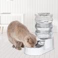 thumbnail image 6 of RIZZARI Automatic 4L Pet Waterer, Gravity Stainless Steel Water Dispenser, 100% BPA-Free, Water Feeder for Cats and Small and Medium-Sized Dogs, 6 of 8