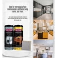 thumbnail image 3 of Weiman Wood Cleaner and Polish Lemon Scent Wipes & Stainless Steel Cleaner Fresh Scent Wipes Bundle with Microfiber Cloth – Furniture and Surface Care Gift Set (3 Items), 3 of 4