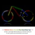 thumbnail image 3 of Reflective Stickers Decal Security Reflective Stickers, Wheel Tape, Hard Surfaces Cycling Decoration for Bicycle for Bike, 3 of 8