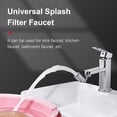 thumbnail image 4 of Mistaha Universal Filter 720 Degrees Big Angle Spray Aerator Kitchen Tap Water Saving Nozzle Sprayer Bathroom Basin Lengthen Extender, 4 of 5