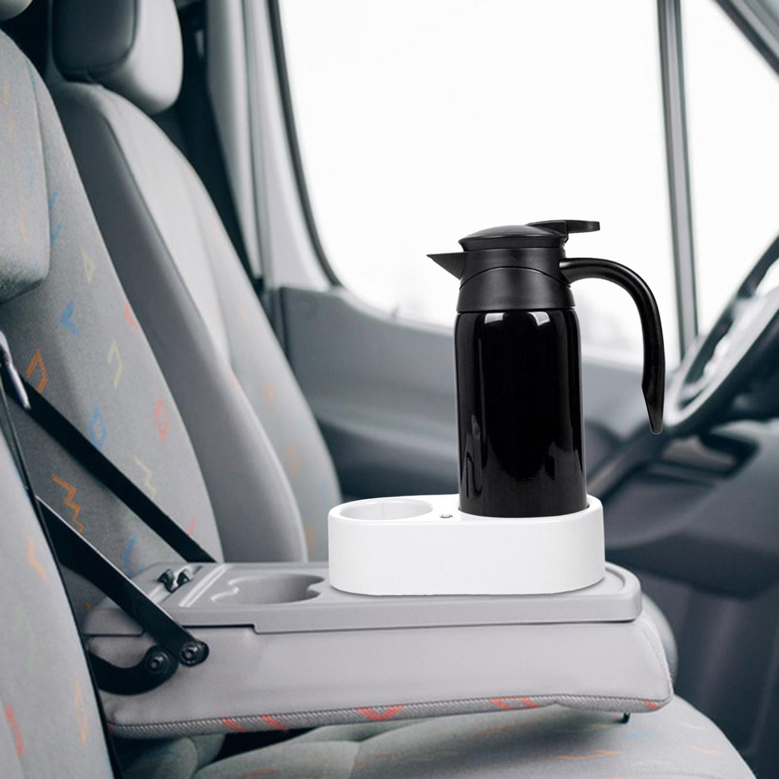 Wzmzjy 12V 24V 800ml Car Kettle Electric Kettle Stainless Steel Multi-Purpose Portable Black Kettle