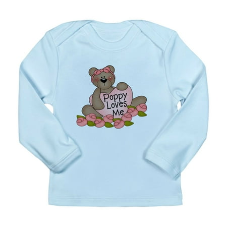 

CafePress - Poppy Loves Me Long Sleeve T Shirt - Long Sleeve Infant T-Shirt