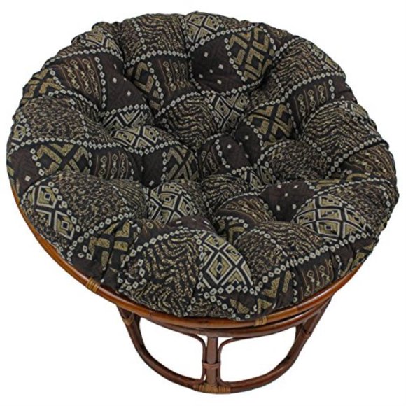 Coussin Papasan en Tapisserie de 44 Po (Convient au Cadre Papasan de 42 Po) - Congo