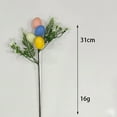 thumbnail image 7 of feimajia Artificial Easter Egg Flowers Arrangement for Centerpiece Farmhouse Eggs Decoration Vase Home Tabletop Decoration Accessories Perfect for Holiday Party Decorations, 7 of 7