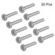 thumbnail image 4 of Tornillos de cabeza plana M4x20mm Unique Bargains Phillips cruzados de acero inoxidable 304, fijaciones, tornillos, 30Pcs, 4 of 4