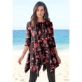 thumbnail image 3 of Roaman's Women's Plus Size Ultimate Handkerchief Hem Tunic, 3 of 6