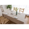 thumbnail image 2 of Nappe à Franges, Nappe à Carreaux en Coton et Lin, Nappe de Table Basse, Nappe Carrée Lavable, Housse de Table de Cuisine pour Table à Manger, 2 of 7