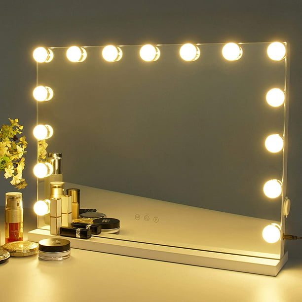 Lights Hollywood Lighted Makeup Mirror, Big Vanity Mirror With Lights