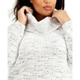 thumbnail image 3 of Calvin Klein Womens 3-Tone Pullover Sweater, Grey, Plus Size, 0X, 3 of 5