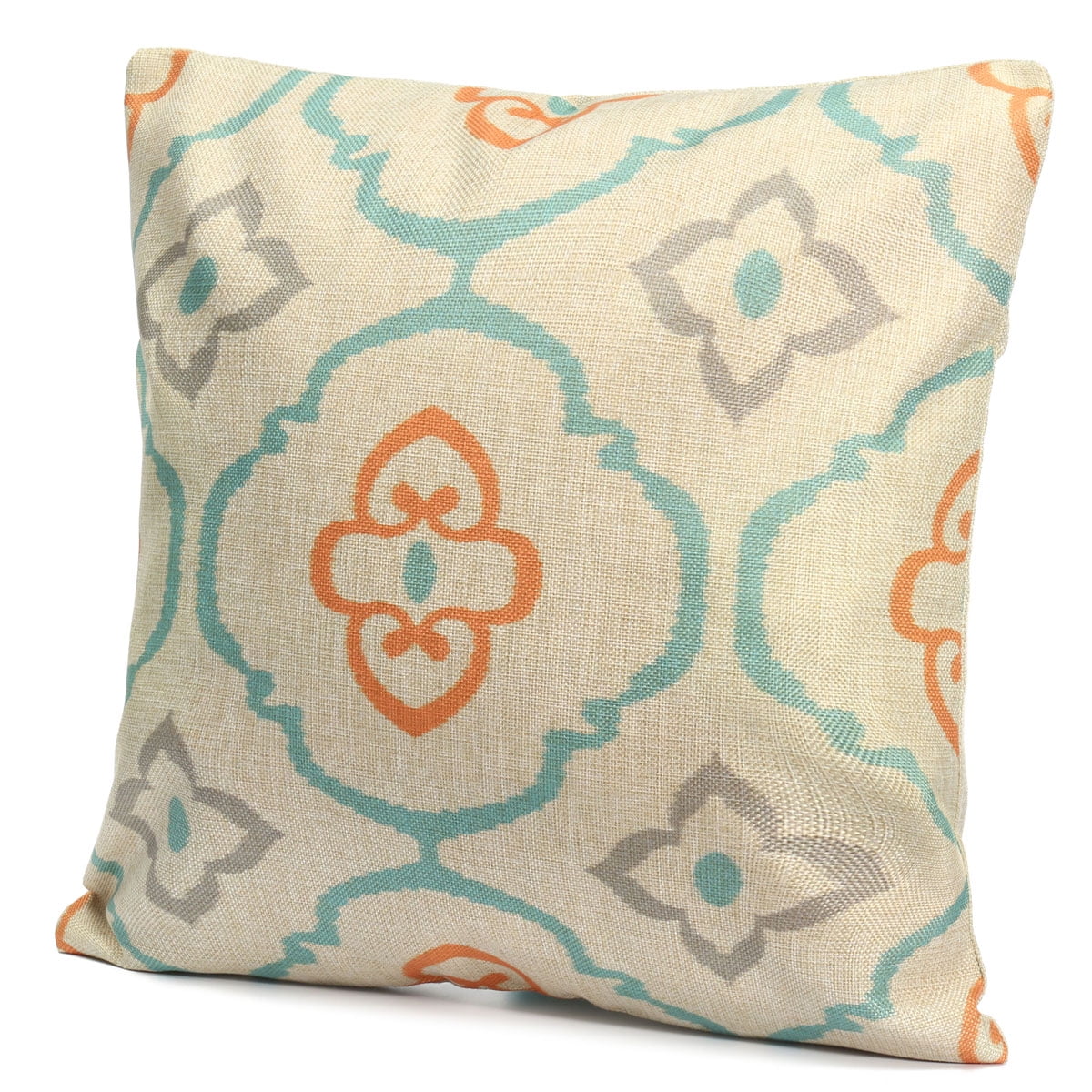 Cotton Linen Throw Pillow Case Waist Cushion Cover Pillowcase Sofa Home Decor