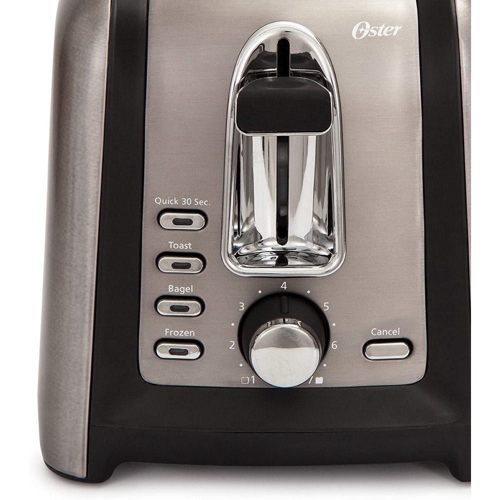 Oster TSSTTRGM2L Black Stainless Toaster