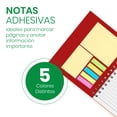 thumbnail image 4 of Libreta Ecológica de Cartón con Espiral y Cierre Magnético | Con Notas Adhesivas, Blocks de Notas y Bolígrafo | 70 Hojas Rayadas | Cuaderno de Notas Ideal para Papelería, Oficina y Escuela, 4 of 6