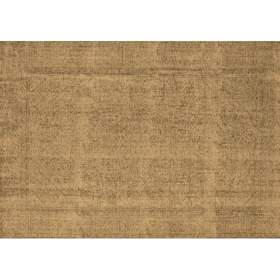 Ahgly Company Indoor Rectangle Oriental Brown Industrial Area Rugs, 2' x 4'