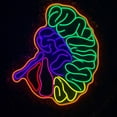 thumbnail image 5 of Handmadetneonsign Human Brain Neon Sign, Human Brain LED Light Wall Art Decor, Living Room Wall Decor, 5 of 5