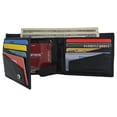 thumbnail image 6 of Premium Leather RFID Mens Credit Card ID Holder Wallet W/Interior Snap Closure, 6 of 23